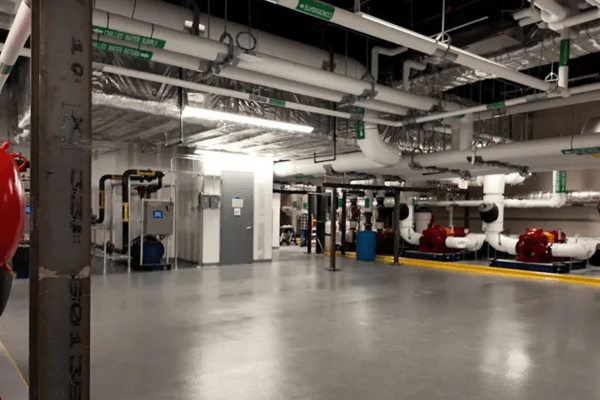 Waterproof Mechanical Room Floor Coatings, Donlon Coatings Inc, Penthouse Floor Coatings